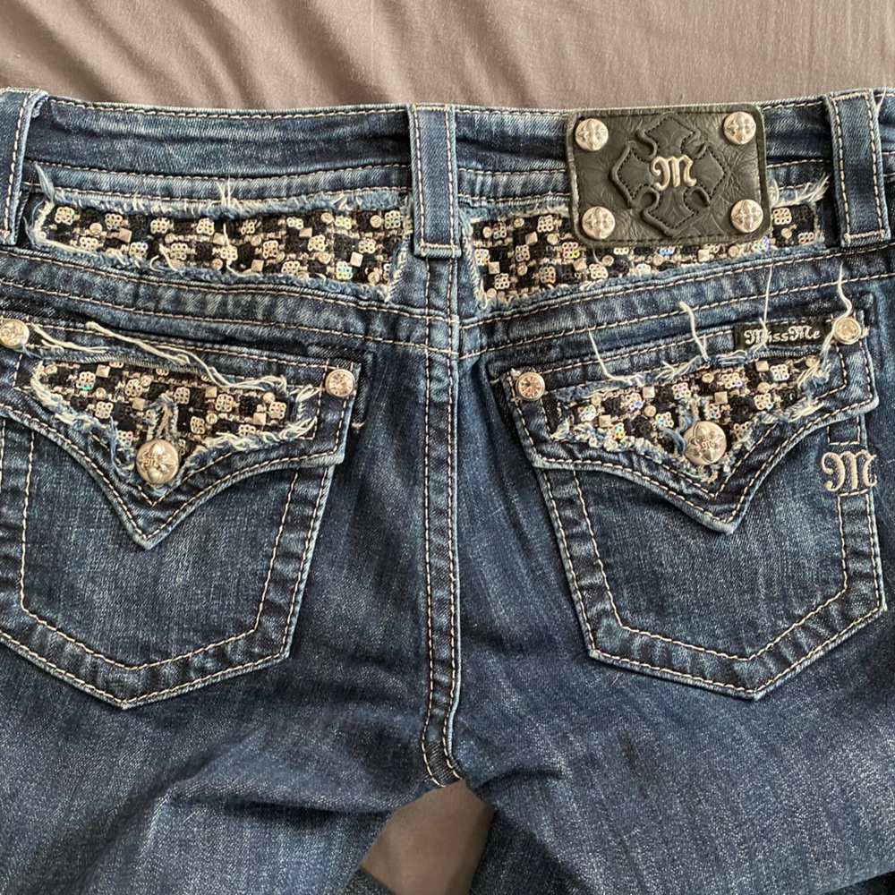 Miss me blue jeans bootcut great condition sz 28